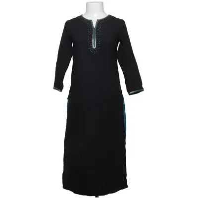Robe (Noir, Turquoise) de Fabindia