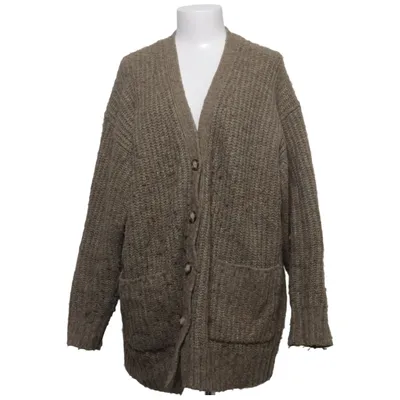 Kofta (Brun) från Uniqlo Akryl, Återvunnen polyester, Ull