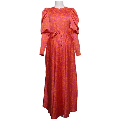 Maxi jurk (Roze, Oranje, Meerkleurig) van Cras Gerecycled polyester