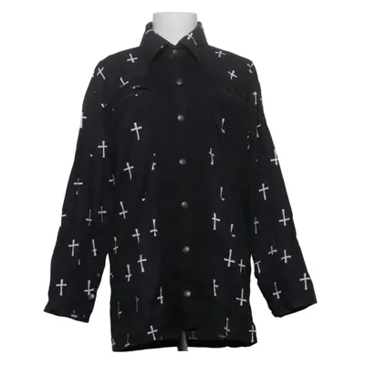 Shirt (Black, White) from Gothicana by EMP Cotton