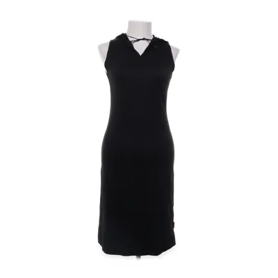 Hood dress (Black) from JmPlus Polyamide
