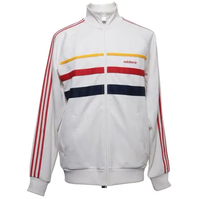 Trainingsjacke (Weiß, Rot, Blau) von Adidas Originals