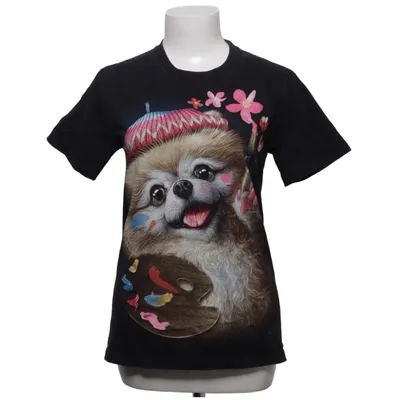 T-shirt (Svart, Flerfärgad) från Rock Chang Bomull