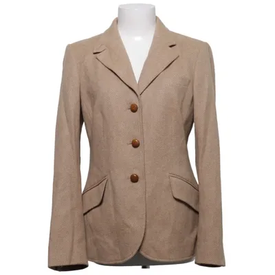 Blazer (Beige) fra Charles Robertson Acetat, Bomuld, Ruskind, Viscose, Uld