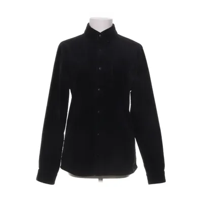 Overshirt (Zwart) van RVLT Revolution Katoen, Elastaan