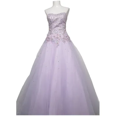 Evening gown (Purple) from Mori Lee