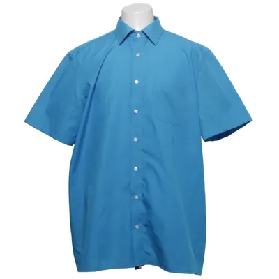 Short sleeve shirt (Blue) from Studio Leonardo Cotton