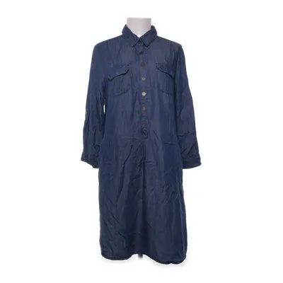 Blousejurk (Blauw) van Cappucini Tencel