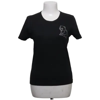 T-shirt (Black) from Swarovski Cotton