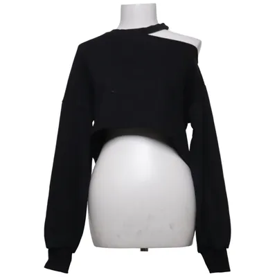 Sweatshirt (Noir) de Hours Coton, Élasthane, Polyester
