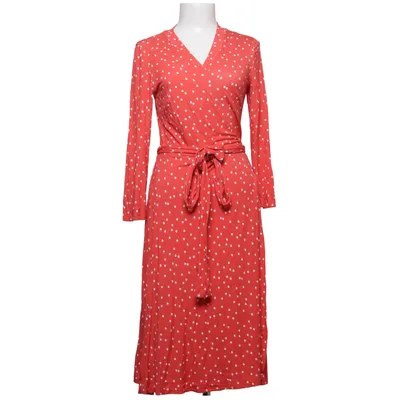 Robe portefeuille (Rouge, Blanc) de Miss Clarity Élasthane, Viscose