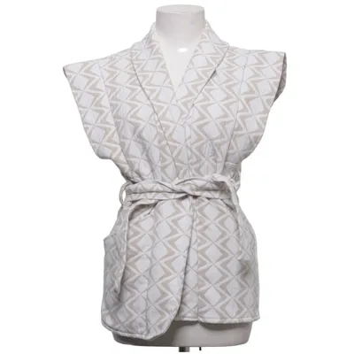 Gilet d'extérieur (Beige, Blanc) de Ambika