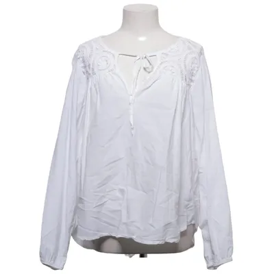 Blouse (Wit) van V Milano Katoen