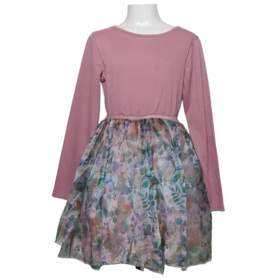Robe (Rose, Bleu) de Whooli Chen x H&M Élasthane, Polyester