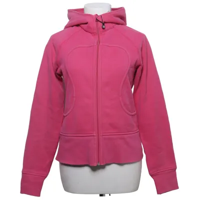 Huvtröja (Rosa) från Lululemon Athletica Bomull, Elastan, Polyester