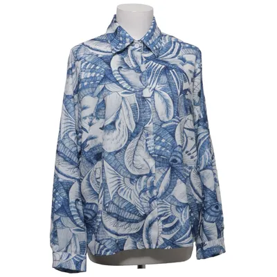 Blouse (Blauw, Wit) van Fashion Classic
