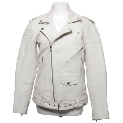 Bikerjakke (Beige) fra BLK DNM Læder