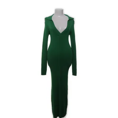 Långklänning (Grön) från REMAIN Birger Christensen Nylon, Viskos