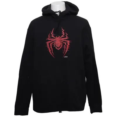 Kapuzenpullover (Schwarz, Rot) von Port & Company Baumwolle, Polyester