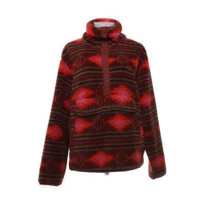 Fleece sweater (Red, Multicolored) from Billabong Faux fur, Polyester