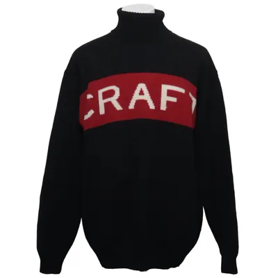 Polotröja (Svart, Röd, Vit) från Craft Ull