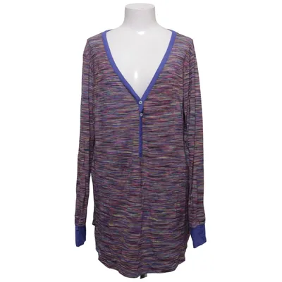 Henley shirt (Blue, Multicolored) from Thisisit Elastane, Viscose