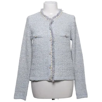 Cardigan (Blå, Hvid, Flerfarvet) fra Mango Bomuld, Polyester