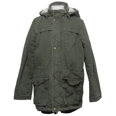 Parka (Grøn) fra Out Wear by Lindex Bomuld, Polyester