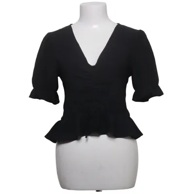 Top péplum (Noir) de Bik Bok Élasthane, Polyester