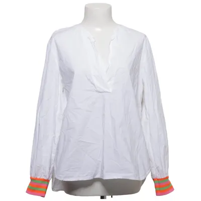 Blouse (Blanc, Multicolore) de ESViViD Coton, Élasthane