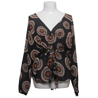 Blouse (Zwart, Bruin, Wit) van Wallis Polyester, Viscose