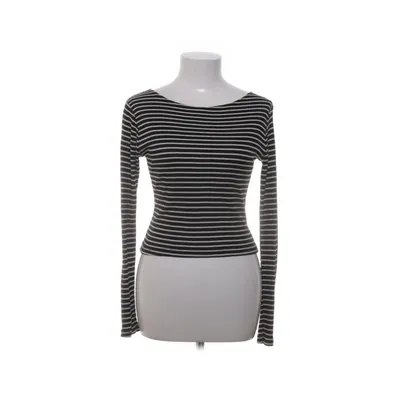 Långärmad t-shirt (Svart, Vit) från Brandy Melville Bomull