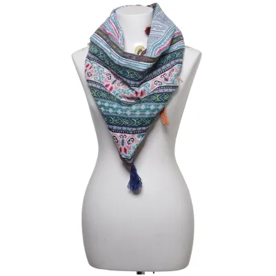 Neckerchief (Blue, Multicolored) from Lise Sandahl