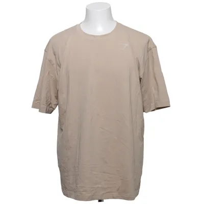 T-shirt (Beige) from Gymshark Cotton, Elastane