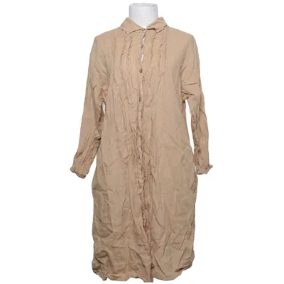 Shirt dress (Beige) from Bohemiana Linen