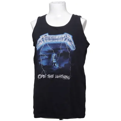 Tanktop (Sort, Blå) fra Fruit of the Loom Bomuld