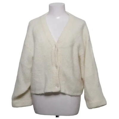Cardigan (White) from American Vintage Elastane, Mohair, Polyamide