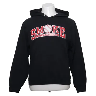 Huvtröja (Svart) från Jerzees Bomull, Polyester