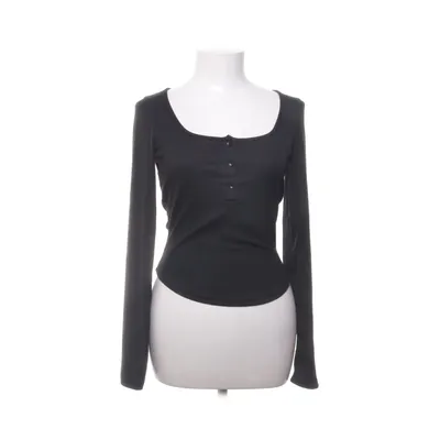Lange mouwen shirt (Zwart) van Dazy Elastaan, Polyester