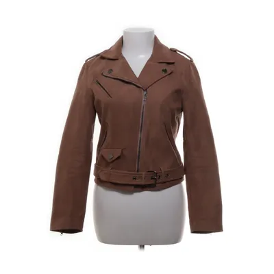 Bikerjacka (Brun) från Boohoo