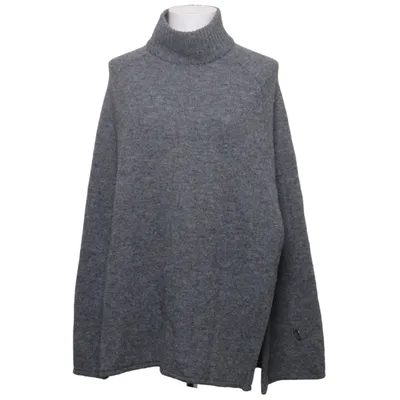 Poncho (Grå) från STOCKH LM Polyamid, Ull