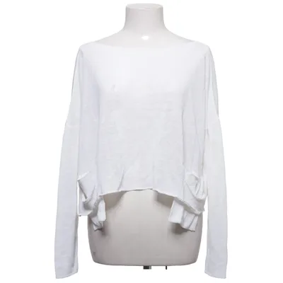 Sweater (White) from Sarah Pacini Linen, Polyamide