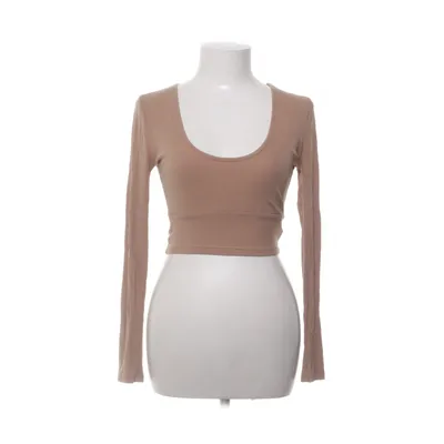Crop top (Brown) from Shein Polyester