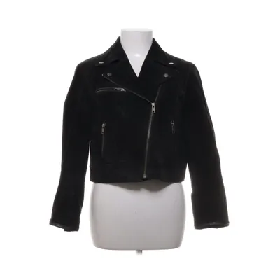 Bikerjacka (Svart) från VILA Clothes Polyester, Mocka