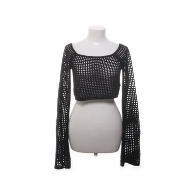 Crop top (Svart) från Urban Outfitters Akryl, Bomull