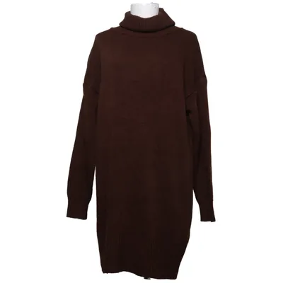 Turtleneck dress (Brown) Acrylic