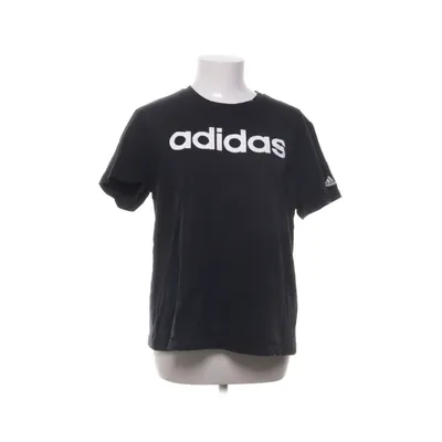 T-shirt (Zwart, Wit) van Adidas Katoen