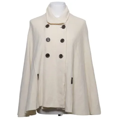 Cape (Beige) from VILA Wool