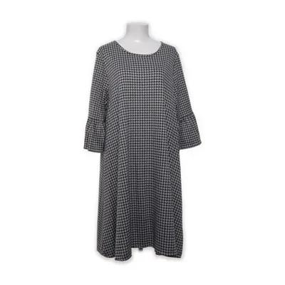 Jurk (Zwart, Wit) van MyWear Elastaan, Polyester, Viscose