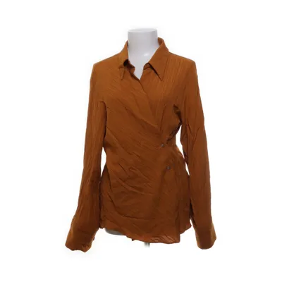 Shirt (Brown) from Topshop Elastane, Polyester, Viscose